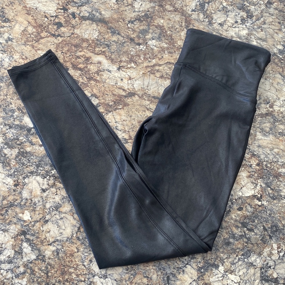 Spanx Faux Leather Leggings